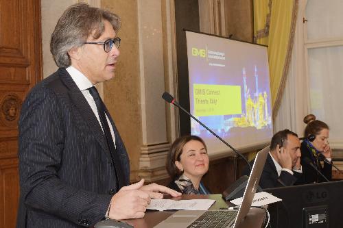 L'assessore FVG alle Attività produttive, Sergio Emidio Bini, interviene a Gmis Connect Italy